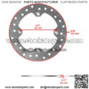 Front/Rear Brake Disc & Caliper Kit for CanAm Outlander MAX 1000R LTD 2018-2022 - Image 2