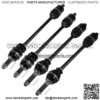 Front Rear Left Right Axles for Polaris Ranger 1000 / Crew 1000 Dsl / XP 1000