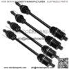 Front Rear Left Right Axles for Polaris Ranger 1000 / Crew 1000 Dsl / XP 1000 - Image 4