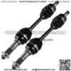 Front Left And Right CV Joint Axle for Yamaha Big Bear 350 YFM350FW 4WD 1989-97