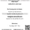 Front Right Complete CV Joint Axle for Arctic Cat Wildcat 4X 1000 Ltd 2014 2015 - Image 2