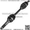 Front Left Complete CV Joint Axle for Yamaha Big Bear 400 YFM400F 4X4 2002-2006
