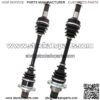 High Strength CV Axle Set for Yamaha Grizzly 660 5KM-2530U-13-00 2003-2008