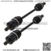 Front L&R CV Axle Driveshaft Assy Set for Polaris Scrambler XP 1000 2014-2017