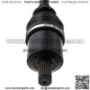 Front Left and Right CV Axle Drive Shaft Assy Set for Polaris Ranger XP 570 2016 - Image 5