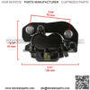 Front /Rear Brake Caliper for Can-Am CanAm Outlander Max 650 2013-2015 2018-2022 - Image 4