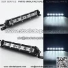 7" Super Slim led Light bar 18w Single Row Light Bar Waterproof Small Fog/Driving/Work Lights for ATV Trucks utv RZR Mini led bar 2pcs (White) - Image 3