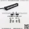 7" Super Slim led Light bar 18w Single Row Light Bar Waterproof Small Fog/Driving/Work Lights for ATV Trucks utv RZR Mini led bar 2pcs (White) - Image 4