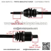 Front Right And Left CV Joint Axles for Polaris Sportsman 800 Touring EFI 08 09 (For: Polaris Sportsman 800) - Image 3