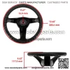 Steering Wheel For John Deere 102 105 107H 107S 108-14.5 108-175HS 115 125 135 - Image 2