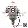 Carburetor for Kohler CV20 Command Engine 24-853-25-S 28mm Bore - Image 2
