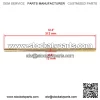 1820566 1822477 Left or Right Tie Rod For Polaris Threads M12-1.25 QTY 2 - Image 2