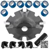 Moveable Plate w/Damper Roller Spacer for Arctic Cat Alterra 700 16-2017