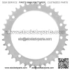 2XJ-25440-21-00 2XJ254402100 Rear Wheel Chain Sprocket for Yamaha 40 Teeth - Image 3