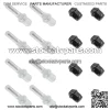250100184 250300642 Front And Rear Wheel Nut And Bolts For Can-Am - Image 4
