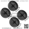 Deck Wheel for White Outdoor GT180 190-806-190 190-846-190 149-816-190 46" 4x