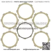 Clutch Friction Plates Kit for Kawasaki KMX125 KMX125-A A12 A13 A14 1999 - 2001