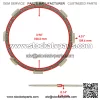 Clutch Friction Plates Kit for Kawasaki KMX125 KMX125-A A12 A13 A14 1999 - 2001 - Image 3