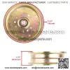 Short Idler Pulley For Poulan 968999516 Pro 925 ZX 968999507 Pro 950 ZX Mower - Image 2