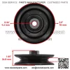 Deck Belt V-Idler Pulley For John Deere LX172 LX173 LX176 LX178 LX186 LX188 - Image 2