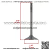 Intake & Exhaust Valve Kit For Kawasaki Bayou 220 KLF220A 1988 1989-2002 - Image 2