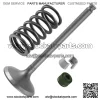 Exhaust Valve Kit for Yamaha YFZ450 2004-2005 2007 2008 2009 / 5TA-12121-00-00