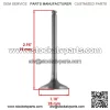 Exhaust Valve Kit for Yamaha YFZ450 2004-2005 2007 2008 2009 / 5TA-12121-00-00 - Image 2