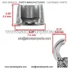 Exhaust Valve Kit for Yamaha YFZ450 2004-2005 2007 2008 2009 / 5TA-12121-00-00 - Image 5