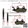 Front Brakes for Kawasaki Teryx4 750 EPS LE 43082-0126 43082-0127 2012 - Image 3