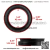 Rear Differential Seal & O Ring Kit For Honda Four Trax TRX300FW 4X4 1997-2000 - Image 3