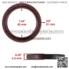 Rear Differential Seal & O Ring Kit For Honda Four Trax TRX300FW 4X4 1997-2000 - Image 4
