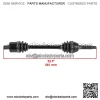 Front CV Joint Axle And Ball Bearing For Polaris Sportsman 450 HO EPS 2018-2021 - Image 2