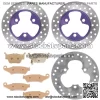 Front Rear Brake Disc Rotor w/ Pads fits Honda TRX450R Kick Start 2006 2007-2009 - Image 4