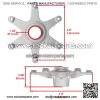 5LP-25386-00-00 Rear Wheel Sprocket Axle Collar And Bolts For Yamaha - Image 2