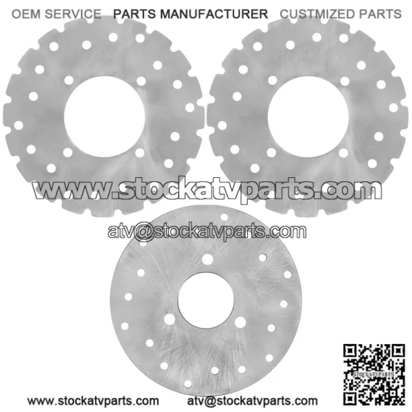Polaris Scrambler 500 4X4/2X4 2001-2004 Front/Rear Brake Disc Rotors - Image 4