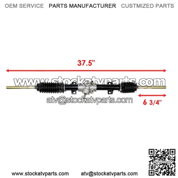 Rack And Pinion W/Tie Rod Ends for John Deere Am147822 Am142162 Am137703 - Image 3