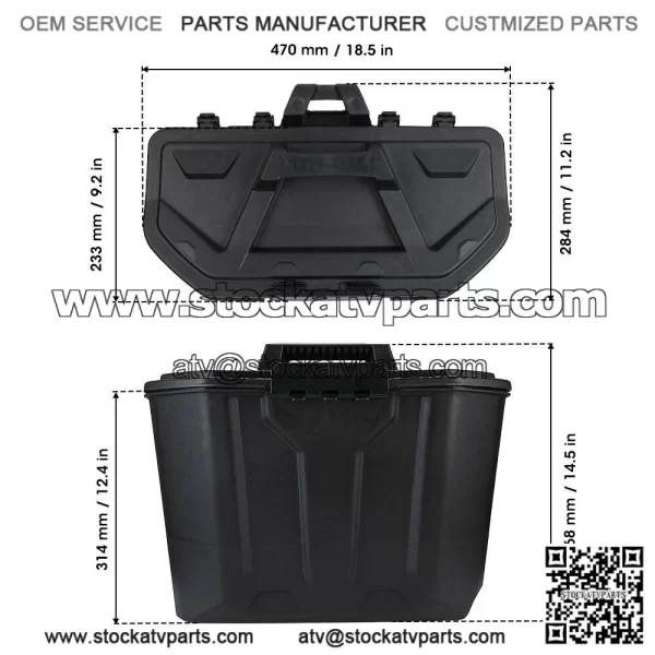 Storage box can-am Defender traxter 715003314 - Image 3