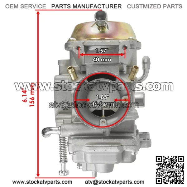 Polaris Scrambler 500 4X4 1997 Carburetor & Intake Manifold Boot - Image 3