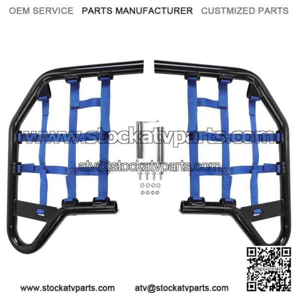 Aluminum Side Steps Nerf Bars Foot Guard Pegs For Yamaha Raptor 700 YFM700R