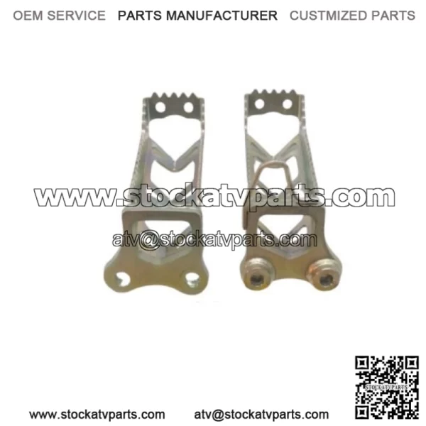 New Yamaha YFZ450R YFZ450X Foot Pegs 2009-2025 OEM 09-25 YFZ 450R Left & Right