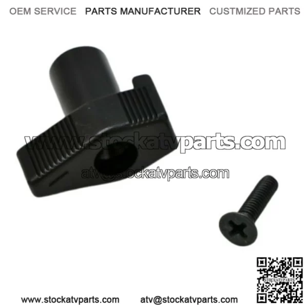 NEW OEM factory Yamaha YFZ450 fuel gas tank PETCOCK KNOB + SCREW 2004-2009