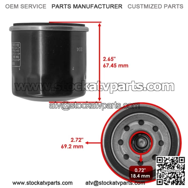 Polaris Scrambler 500 1997-2012 In-Line Fuel/Oil/Air Filter Breather Kit - Image 3