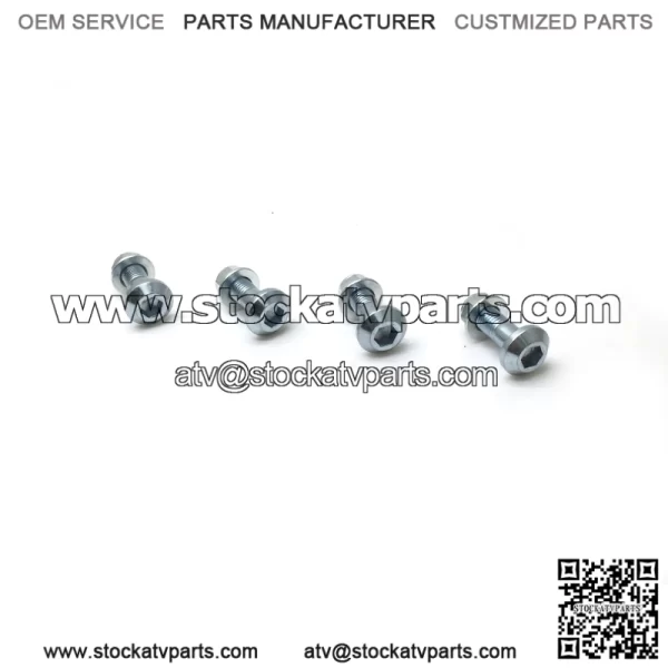 4 Rear Wheel Sprocket Bolt Stud Nut for Yamaha Raptor 350 YFM350R 2007 2008-2013 - Image 4