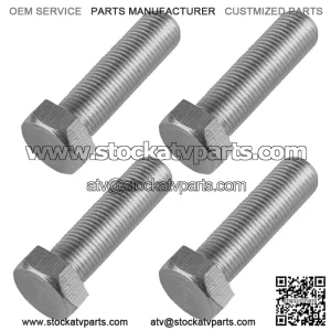 Polaris Scrambler 500 4X4 1997-2012 / 2X4 2001-2002 Rear Wheel Hub Bolts (4)