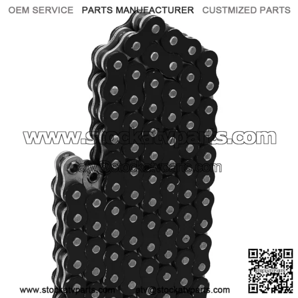 Polaris Scrambler 500 4X4 1997-2012 Black O-Ring Drive Chain - Image 4