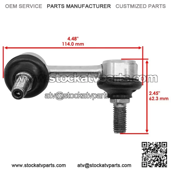 Can-Am Maverick X3 Turbo 2019-2024 Front Left Stabilizer Bar End Link - 706203611 - Image 2