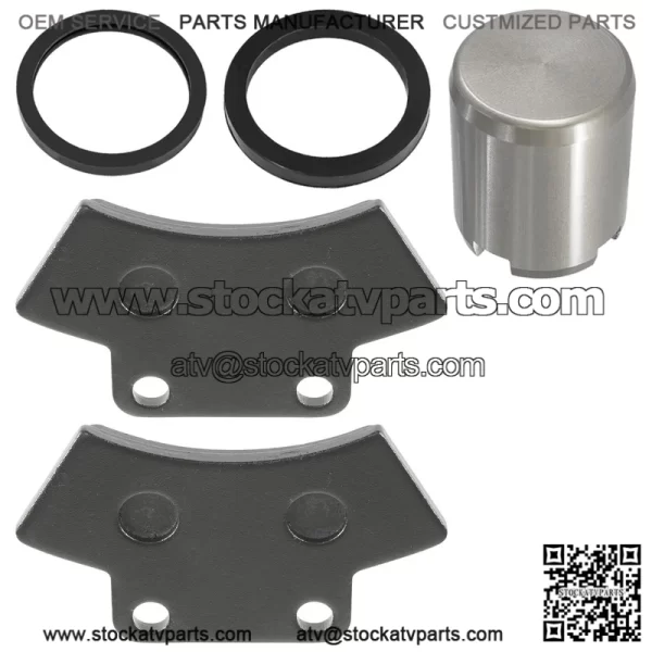 Polaris Scrambler 500 1997 Rear Brake Caliper Piston & Pads - Image 5