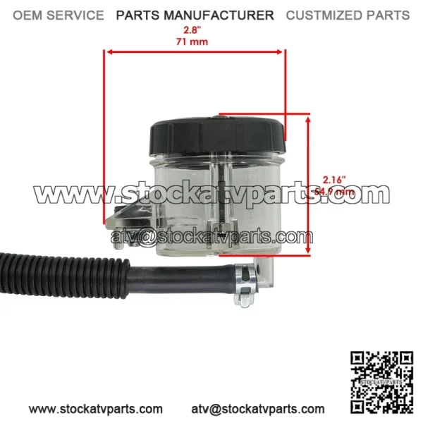 Can-Am Maverick X3 Max R Turbo 2018 Brake Fluid Reservoir Cup - Image 2