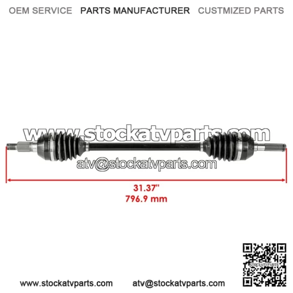 Can-Am Maverick X3 4x4 Turbo 2017-2020 Front Left CV Joint Axle - Image 2