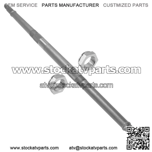 Polaris Scrambler 400/500 2X4/4X4 2002 Rear Axle Shaft w/Nut - Image 5